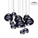 Multi Lava Round Pendant Lamp - Vakkerlight