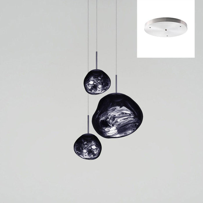 Multi Lava Round Pendant Lamp-DWHOME