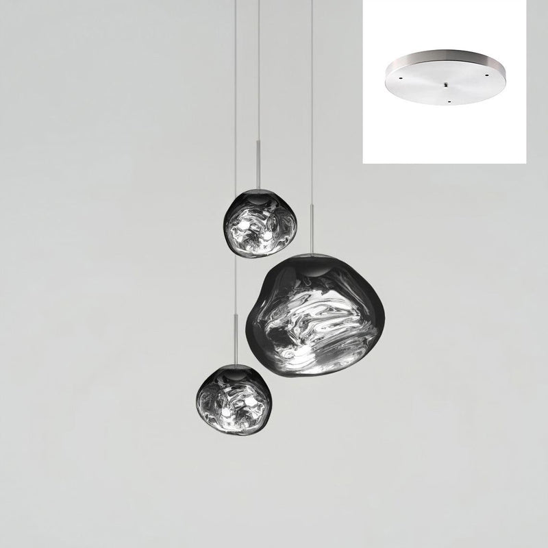 Multi Lava Round Pendant Lamp-DWHOME