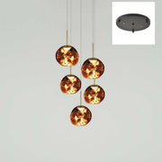 Multi Lava Round Pendant Lamp-DWHOME