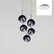 Multi Lava Round Pendant Lamp-DWHOME