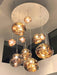 Multi Lava Round Pendant Lamp-DWHOME