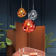 Multi Lava Round Pendant Lamp-DWHOME