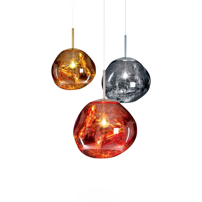 Multi Lava Round Pendant Lamp