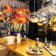 Multi Lava Round Pendant Lamp-DWHOME