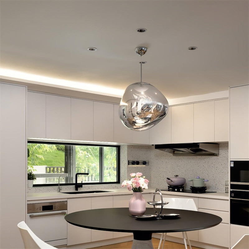 Multi Lava Round Pendant Lamp-DWHOME