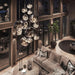 Multi Lava Round Pendant Lamp-DWHOME