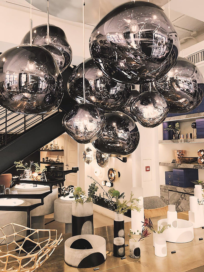 Multi Lava Round Pendant Lamp-DWHOME