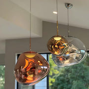 Multi Lava Round Pendant Lamp-DWHOME