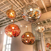 Multi Lava Round Pendant Lamp-DWHOME