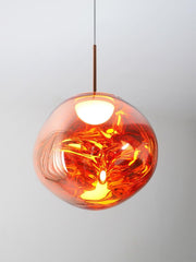 Multi Lava Round Pendant Lamp-DWHOME