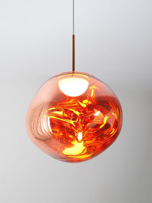 Multi Lava Round Pendant Lamp-DWHOME
