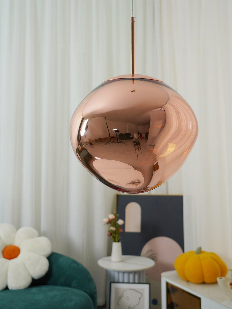 Multi Lava Round Pendant Lamp-DWHOME