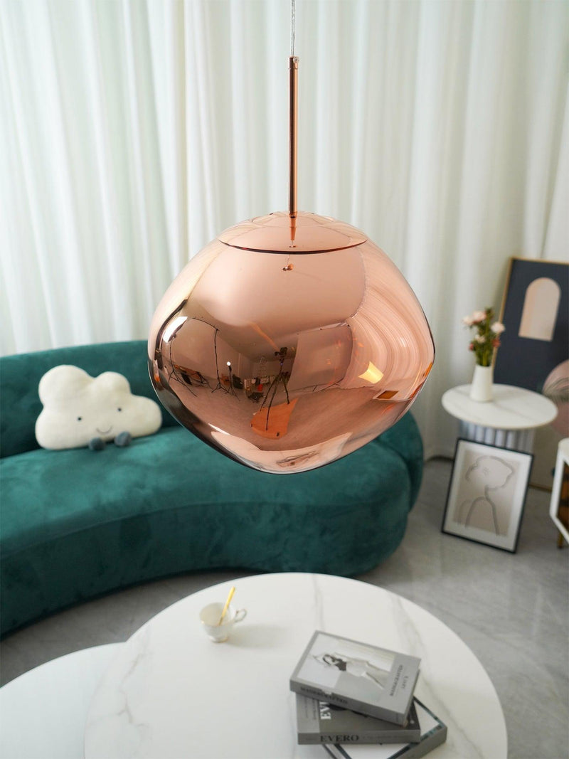 Multi Lava Round Pendant Lamp-DWHOME