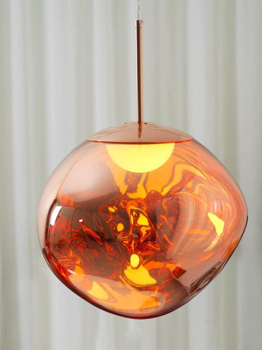 Multi Lava Round Pendant Lamp - Vakkerlight