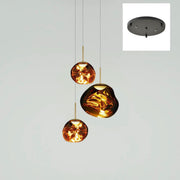 Multi Lava Round Pendant Lamp-DWHOME