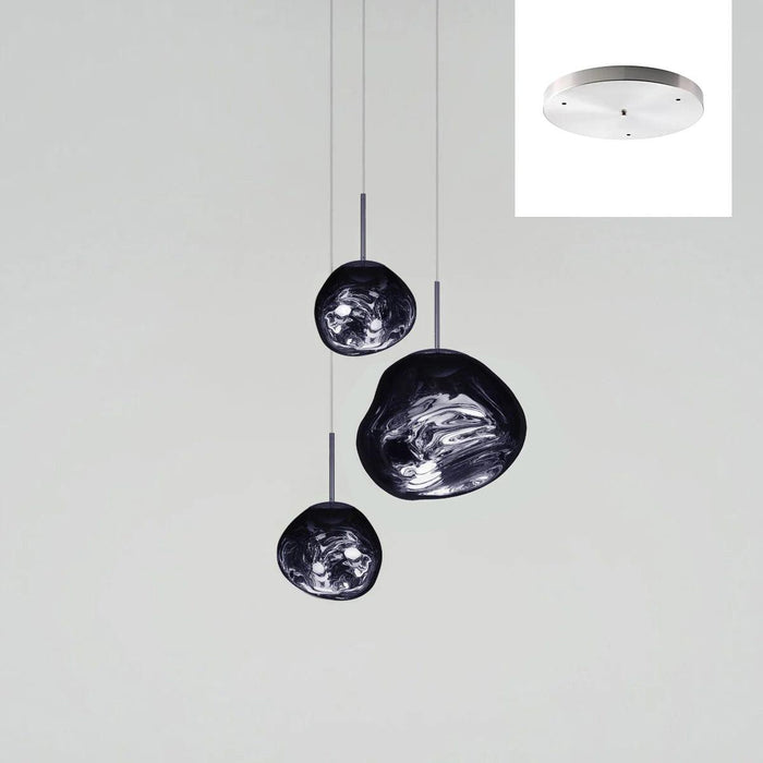 Multi Lava Round Pendant Lamp - Vakkerlight