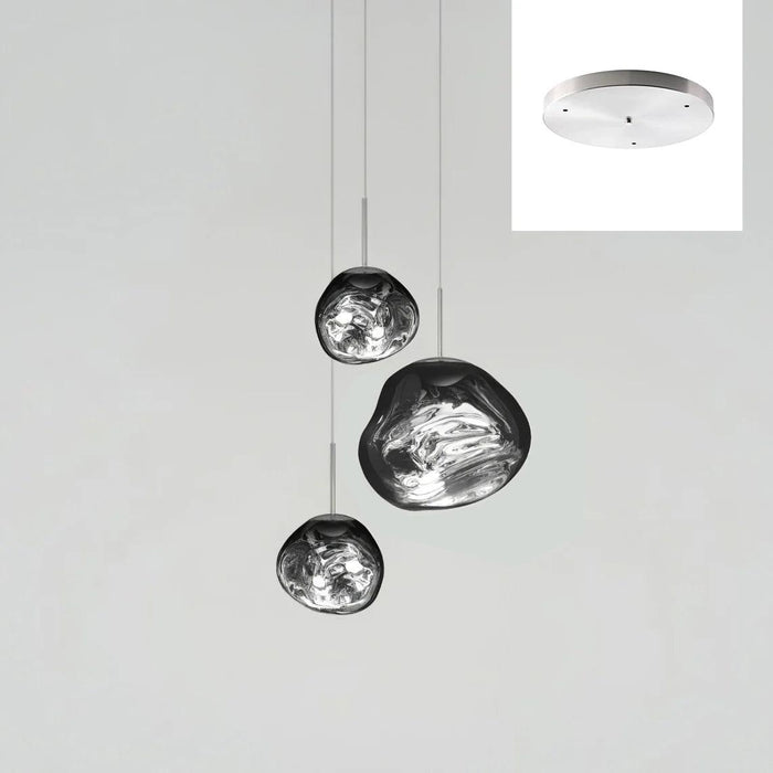 Multi Lava Round Pendant Lamp - Vakkerlight