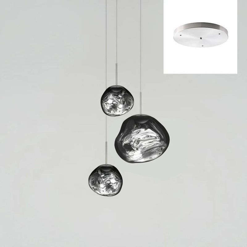 Multi Lava Round Pendant Lamp-DWHOME