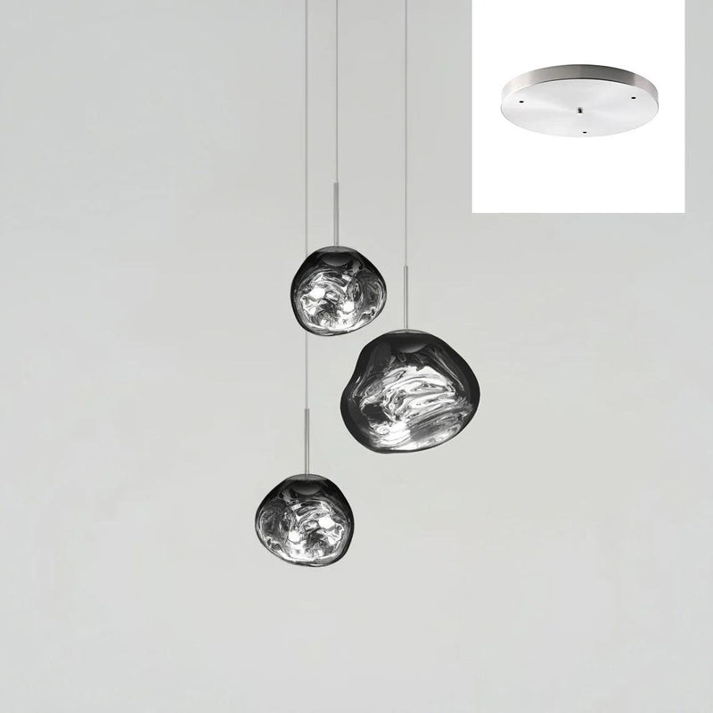 Multi Lava Round Pendant Lamp-DWHOME