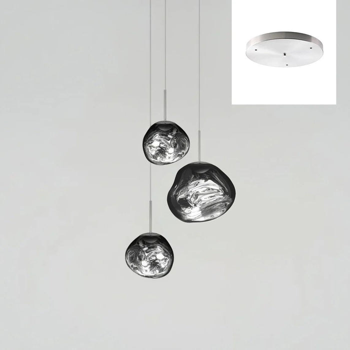 Multi Lava Round Pendant Lamp-DWHOME