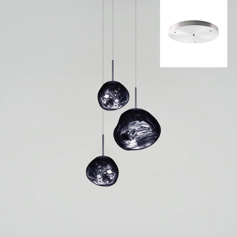 Multi Lava Round Pendant Lamp-DWHOME