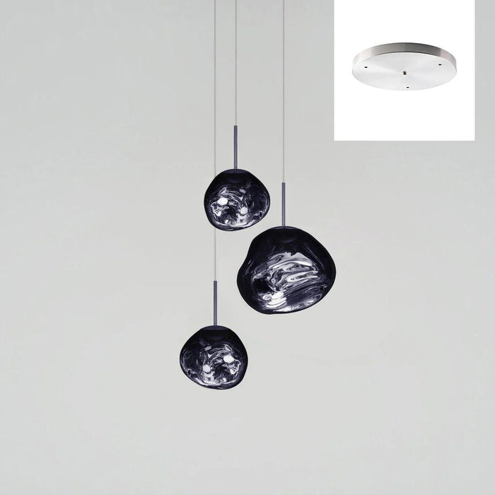 Multi Lava Round Pendant Lamp-DWHOME