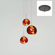 Multi Lava Round Pendant Lamp-DWHOME