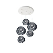 Multi Lava Round Pendant Lamp-DWHOME