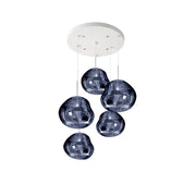 Multi Lava Round Pendant Lamp-DWHOME