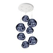 Multi Lava Round Pendant Lamp-DWHOME