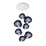 Multi Lava Round Pendant Lamp-DWHOME