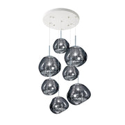 Multi Lava Round Pendant Lamp-DWHOME