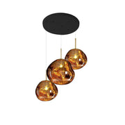 Multi Lava Round Pendant Lamp-DWHOME