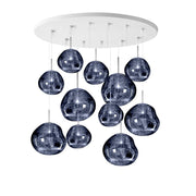 Multi Lava Round Pendant Lamp-DWHOME
