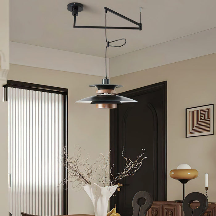 Mercero Swing Arm Pendant Lamp.