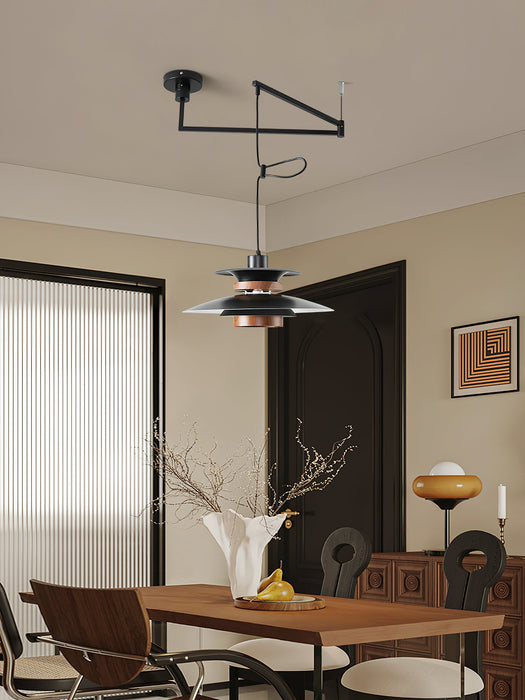 Mercero Swing Arm Pendant Lamp.