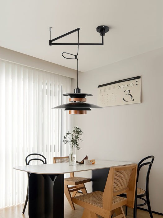 Mercero Swing Arm Pendant Lamp.