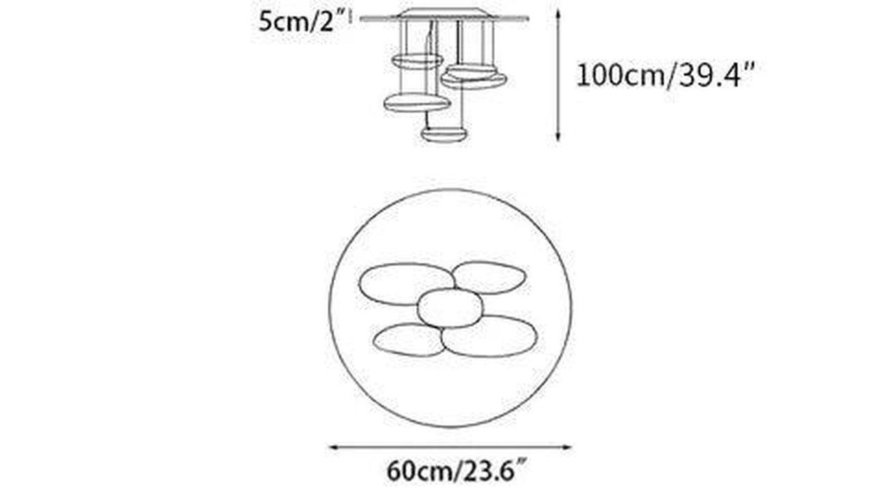 Mercury Ceiling Lamp-DWHOME