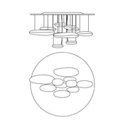 Mercury Chandelier-DWHOME