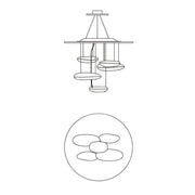 Mercury Chandelier-DWHOME