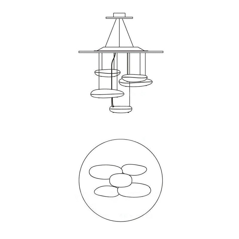 Mercury Chandelier-DWHOME