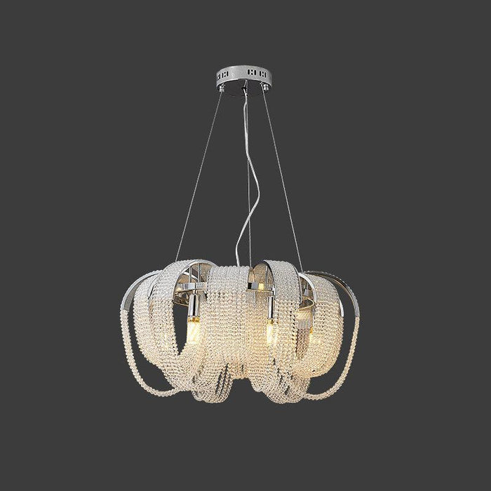 Mesh Crystal Chandelier-DWHOME