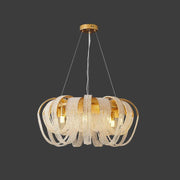 Mesh Crystal Chandelier-DWHOME