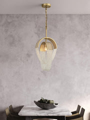 Mesh Crystal Chandelier-DWHOME