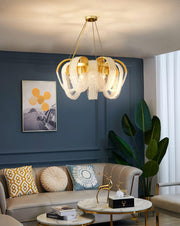 Mesh Crystal Chandelier-DWHOME