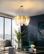 Mesh Crystal Chandelier-DWHOME