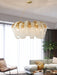 Mesh Crystal Chandelier.