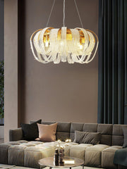 Mesh Crystal Chandelier-DWHOME