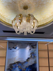 Mesh Crystal Chandelier-DWHOME